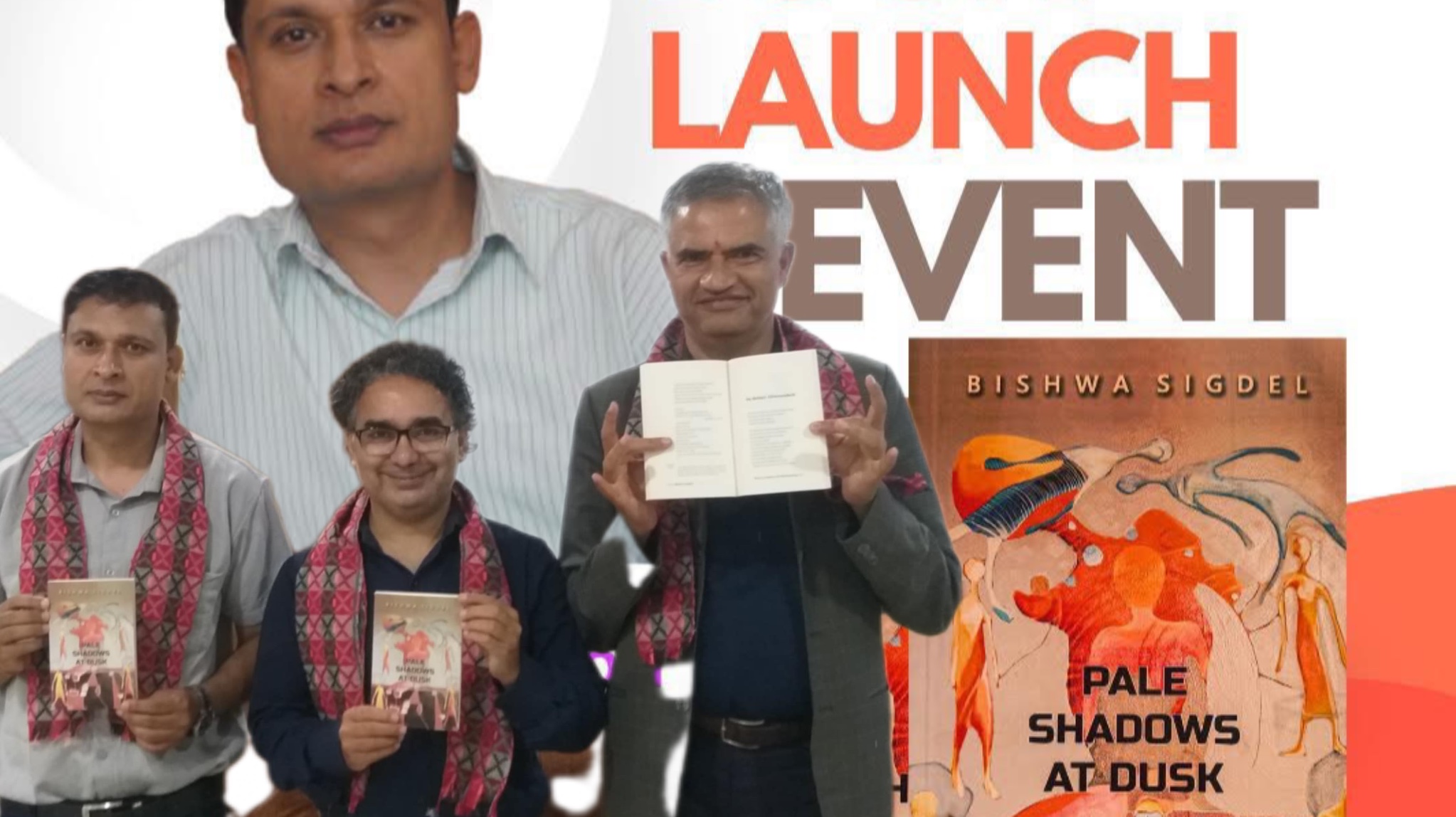 बहुभाषिक कविता वाचनसहित कवि सिग्देलको ‘पेल स्याडोज एट डस्क’ लोकार्पण