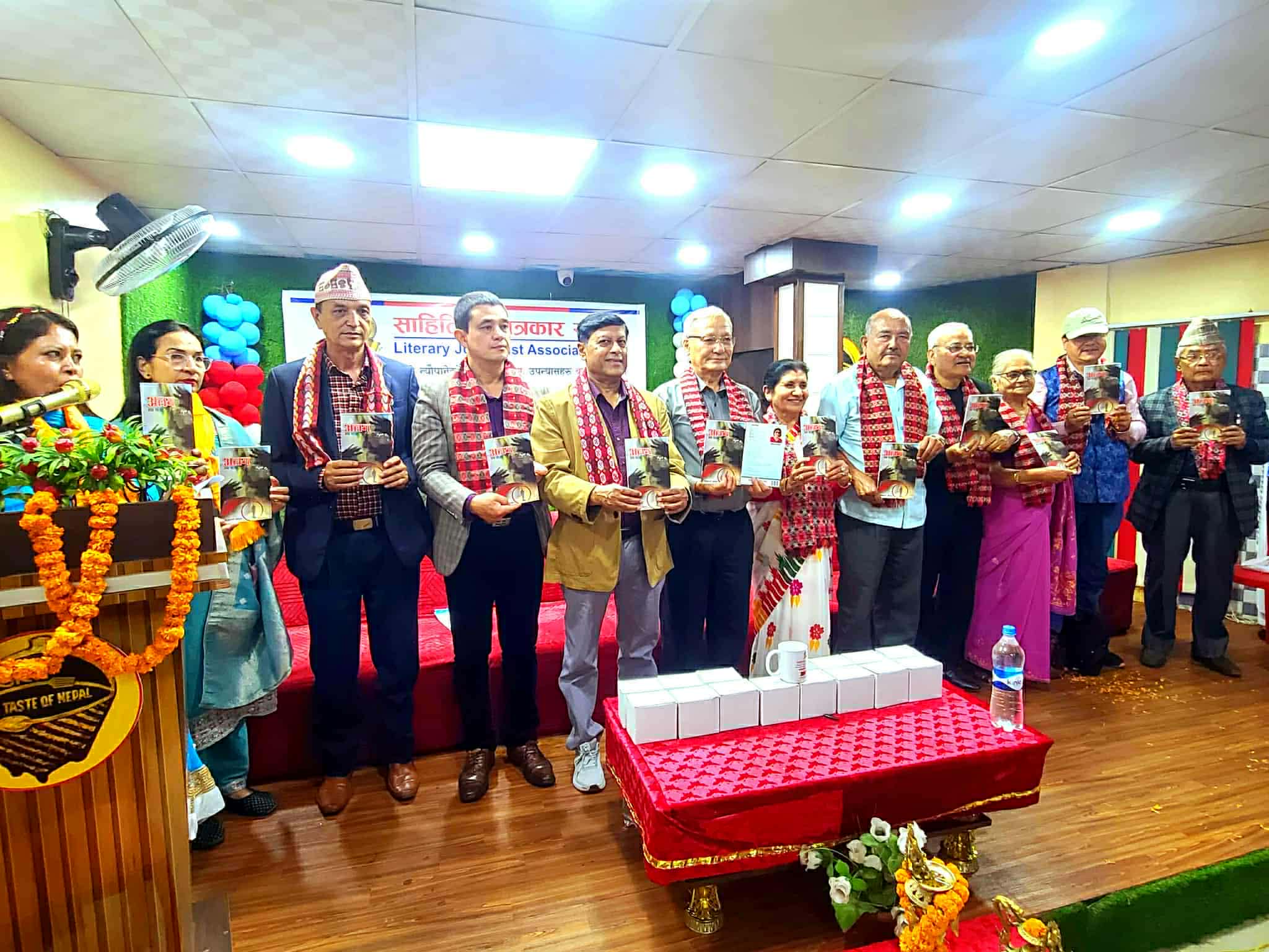वेदकुमारी न्यौपानेका तीन कृतिहरु लोकार्पित